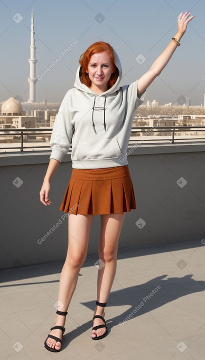 Emirati adult female with  ginger hair