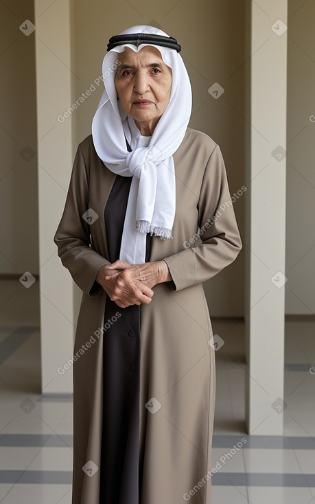 Emirati elderly female 