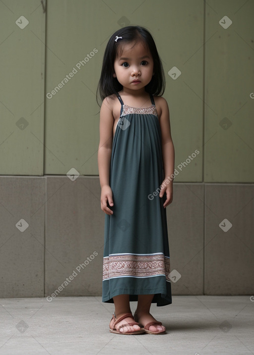 Indonesian infant girl 