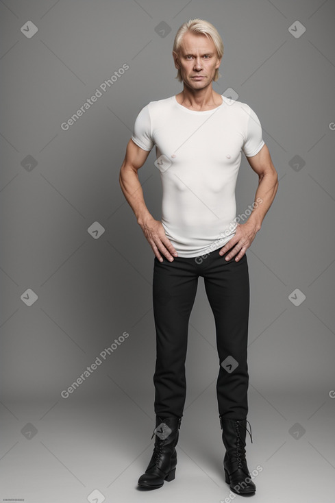 Estonian 45 years male with  blonde hair