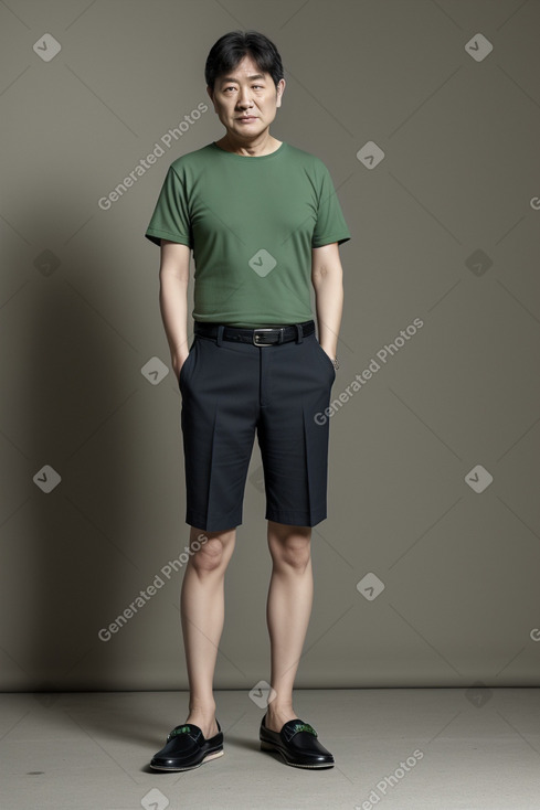 South korean middle-aged male 