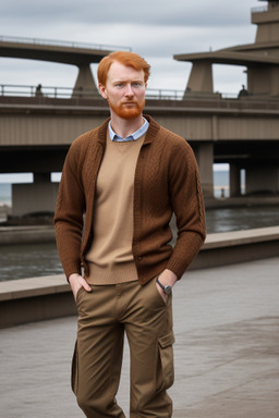 Slovak adult male with  ginger hair