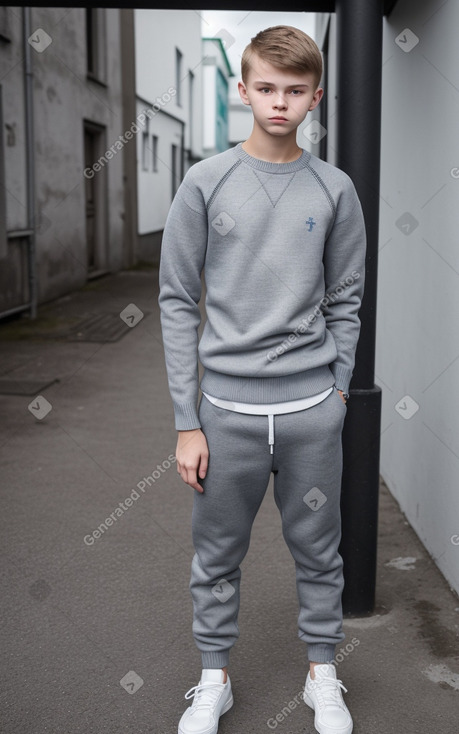 Estonian teenager boy 