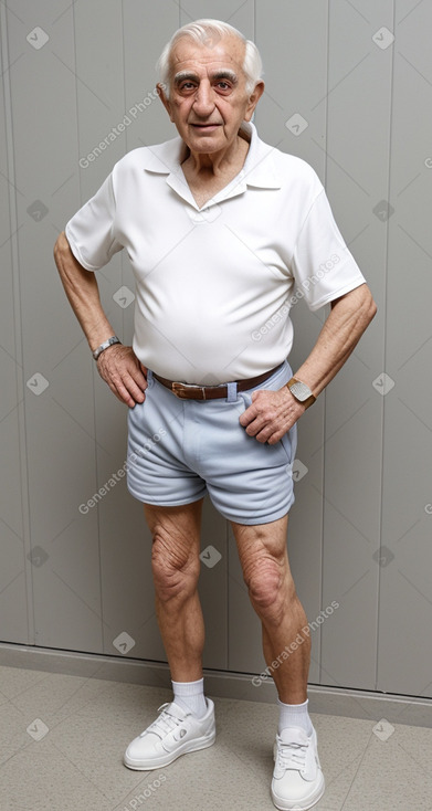 Armenian elderly male with  white hair