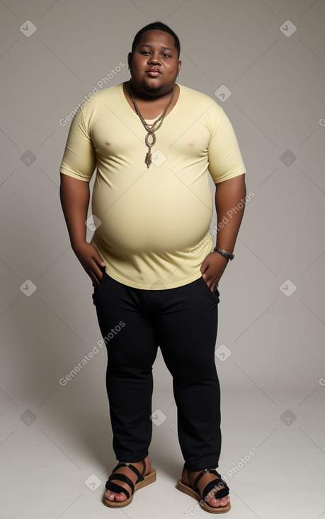 Jamaican young adult male with  blonde hair