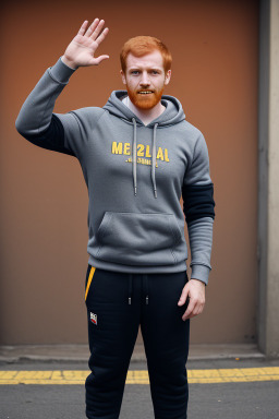 Venezuelan adult male with  ginger hair