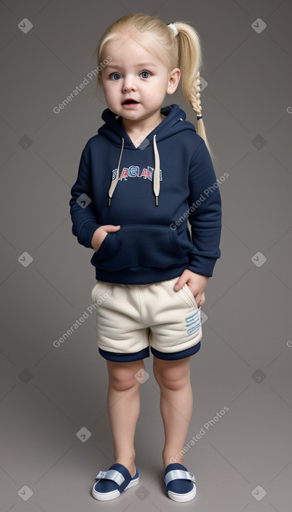 Croatian infant boy with  blonde hair