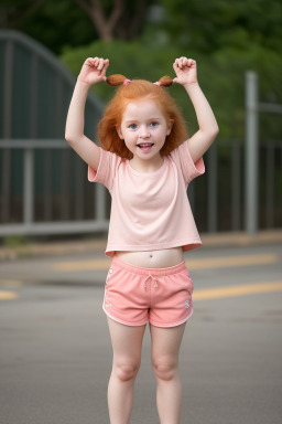 South african infant girl with  ginger hair