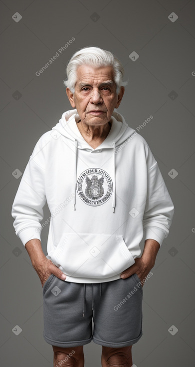 Nicaraguan elderly male with  white hair