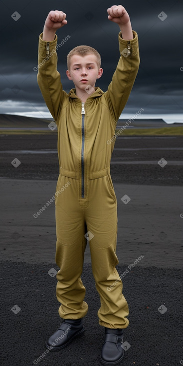 Icelandic teenager boy 