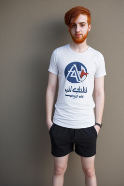 Arab adult non-binary with  ginger hair