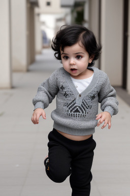 Tunisian infant boy with  black hair