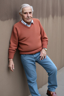 Argentine elderly male with  brown hair