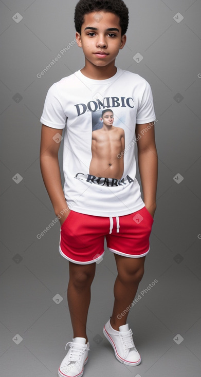 Dominican teenager boy 