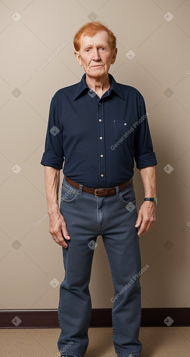 Brazilian elderly male with  ginger hair