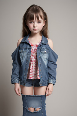 American child female 