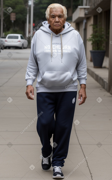 Honduran elderly male with  blonde hair