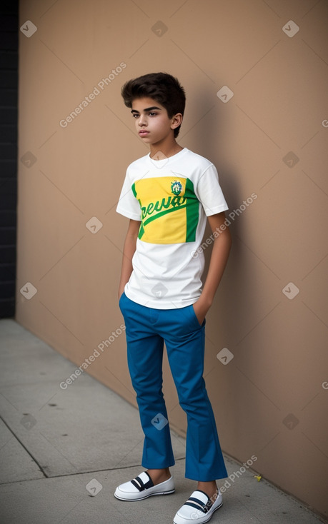 Brazilian teenager boy 