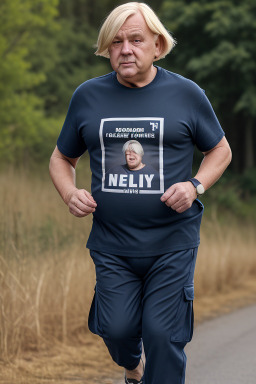 Swedish elderly male with  blonde hair