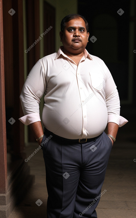 Sri lankan middle-aged male with  ginger hair