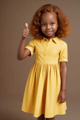 Child girl with  ginger hair