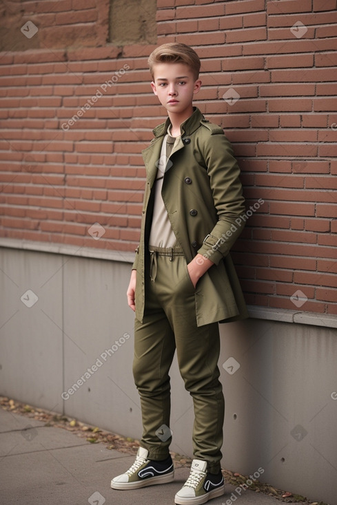 Belgian teenager boy 