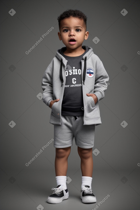 Dominican infant boy with  gray hair