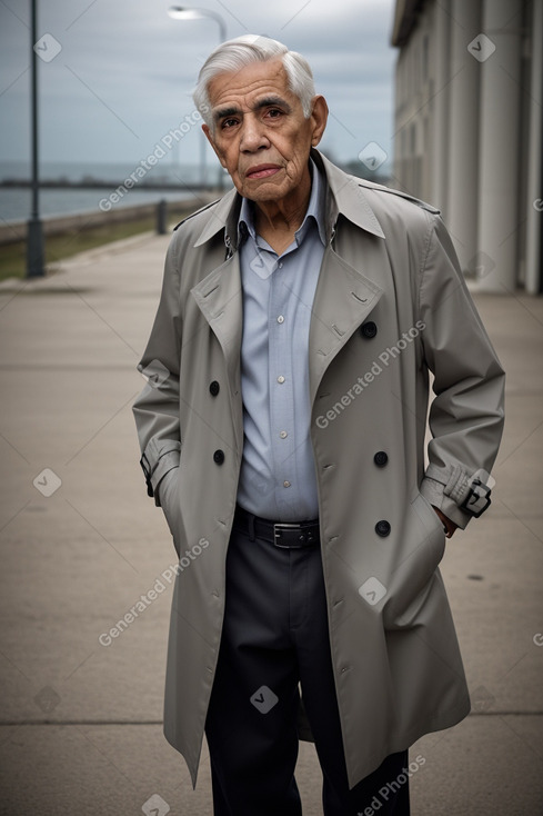 Puerto rican elderly male with  gray hair