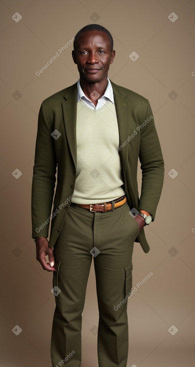 Zimbabwean 45 years male with  brown hair