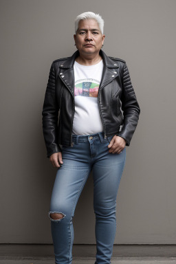 Bolivian middle-aged non-binary 