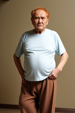 Uzbek elderly male with  ginger hair