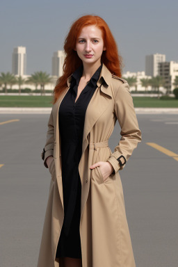 Emirati adult female with  ginger hair