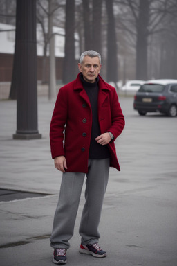 Slovak middle-aged male with  gray hair