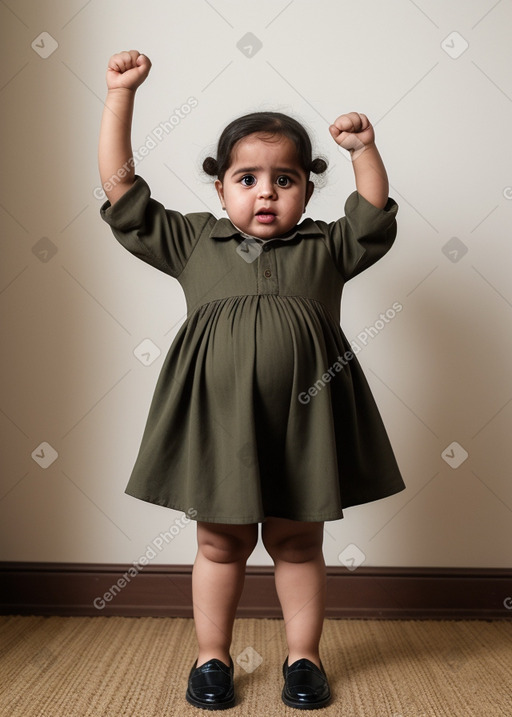 Yemeni infant girl 