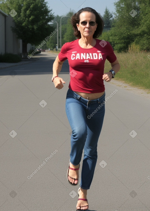 Canadian middle-aged female 