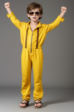 Slovak child boy with  brown hair