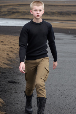 Icelandic teenager boy 