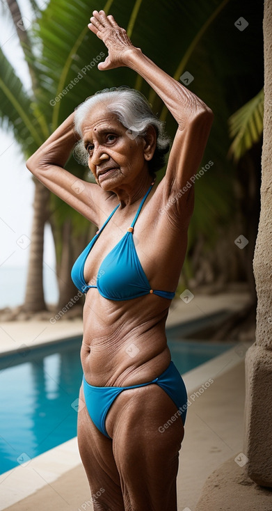 Indian elderly female 