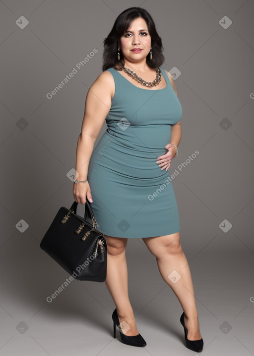 Hispanic middle-aged female 