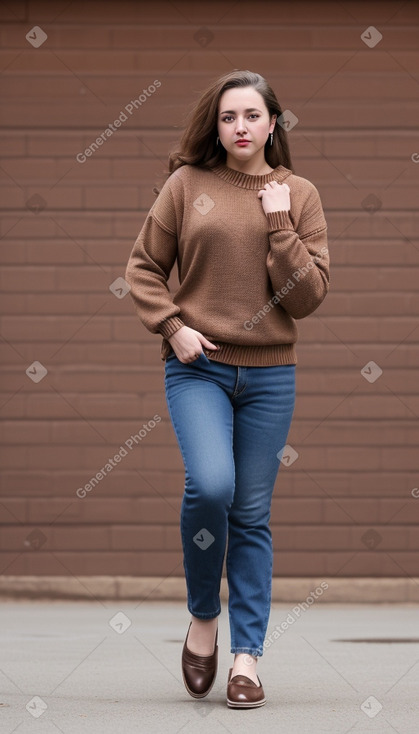 Malian adult non-binary with  brown hair