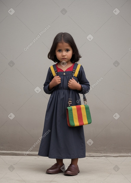 Bolivian child girl 