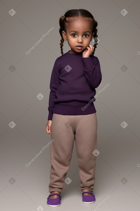 Somali infant boy with  brown hair