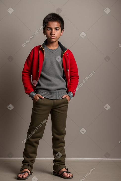 Bolivian teenager boy 