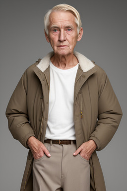 New zealand elderly male with  blonde hair