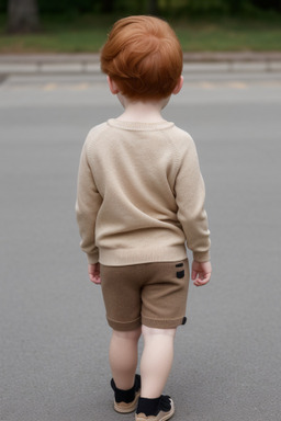 Infant boy with  ginger hair