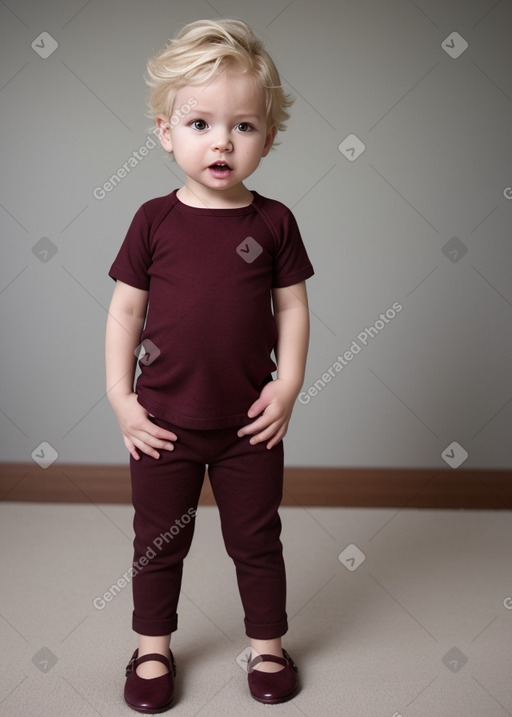 New zealand infant boy with  blonde hair