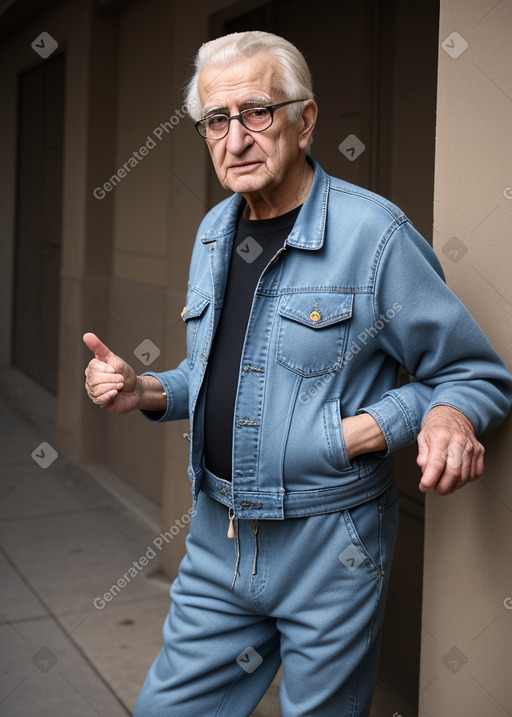 Armenian elderly male with  blonde hair