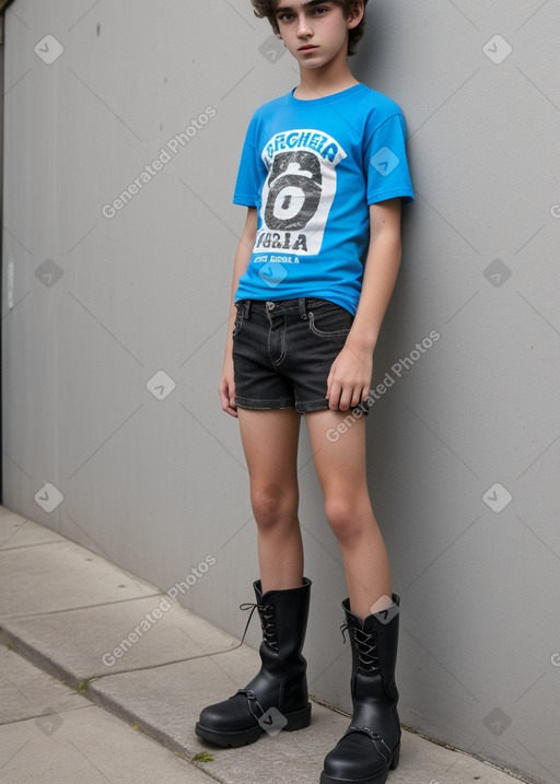 Uruguayan teenager boy 