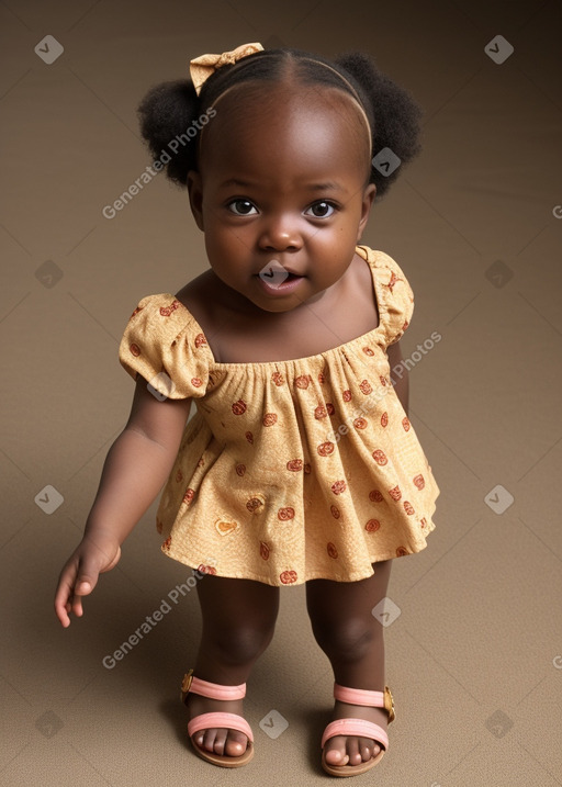 African infant girl 