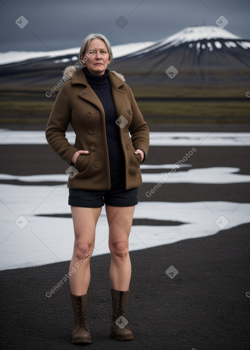 Icelandic middle-aged female 